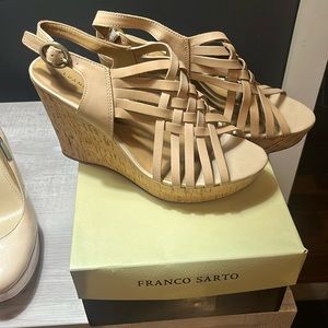 Franco sarto wedges size 8